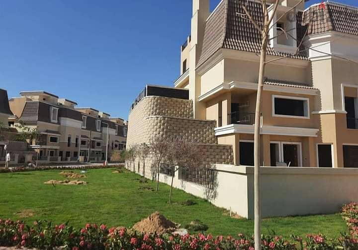 An apartment with a large garden in comfortable installments, directly next to Madinaty 4