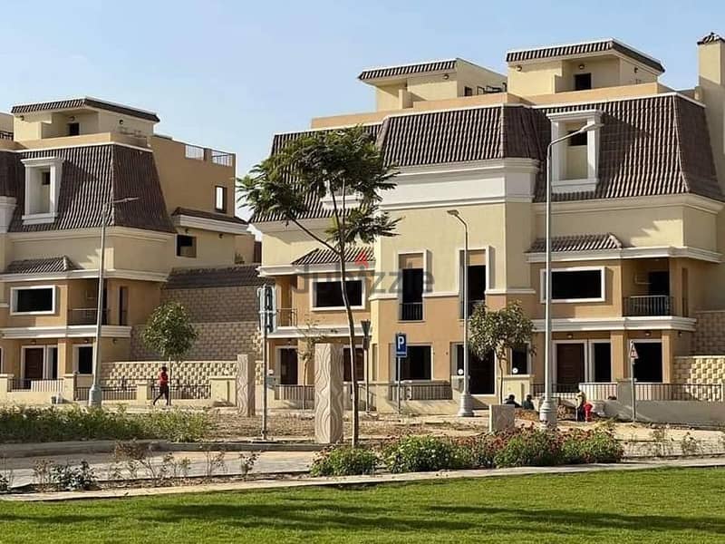For sale villa 239 m in the form of a luxurious palace with a discount of 42% on the checkout directly in front of Madinaty in Saray in installments 0