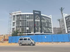 Shop for sale in the heart of El Banafseg area, New Cairo, internal area 55 m, outdoor area 70 m, immediate receipt