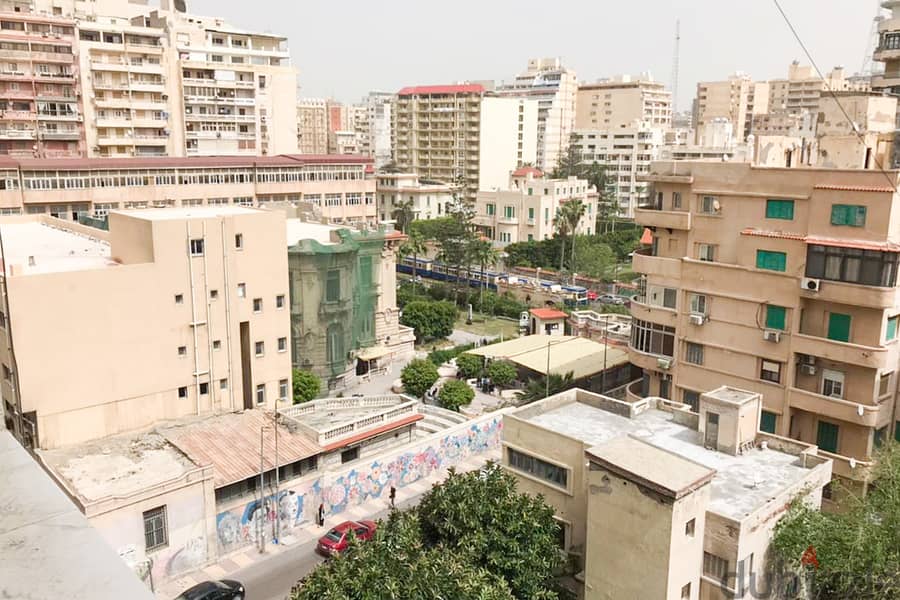 شقة للبيع 150م جليم شارع محمود الديب 15