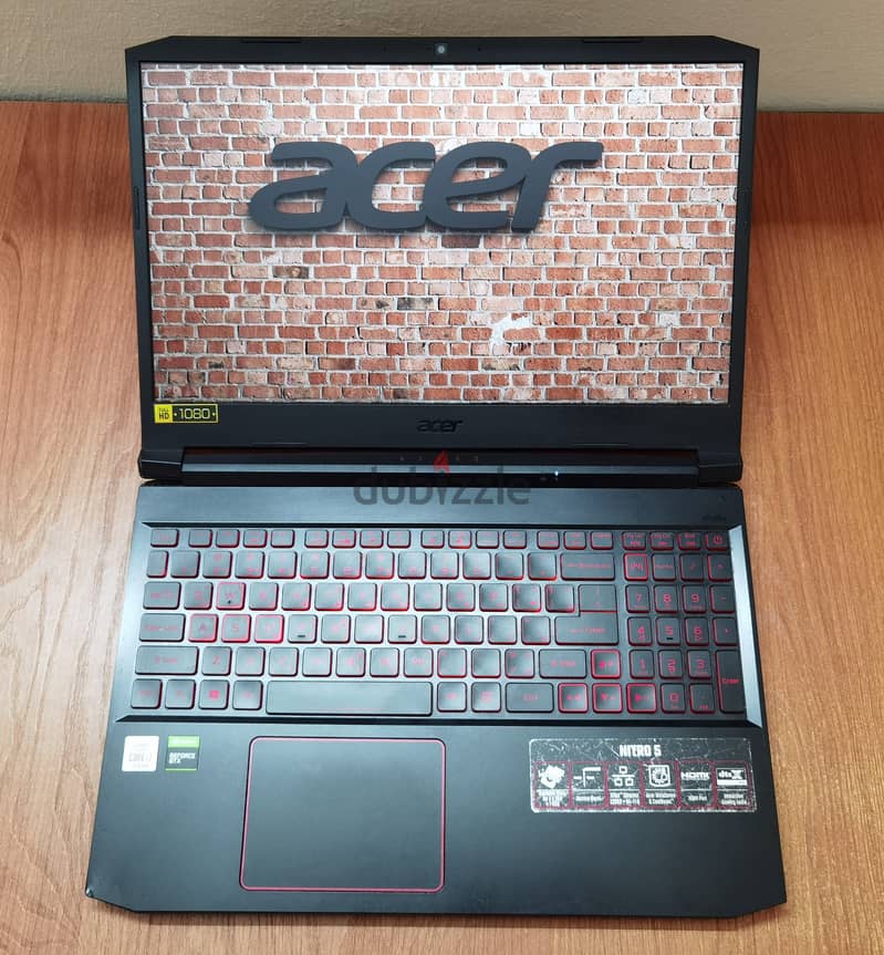 Acer nitro 5 Gtx 1650ti Gaming Laptop i7 10750h جيل عاشر 1