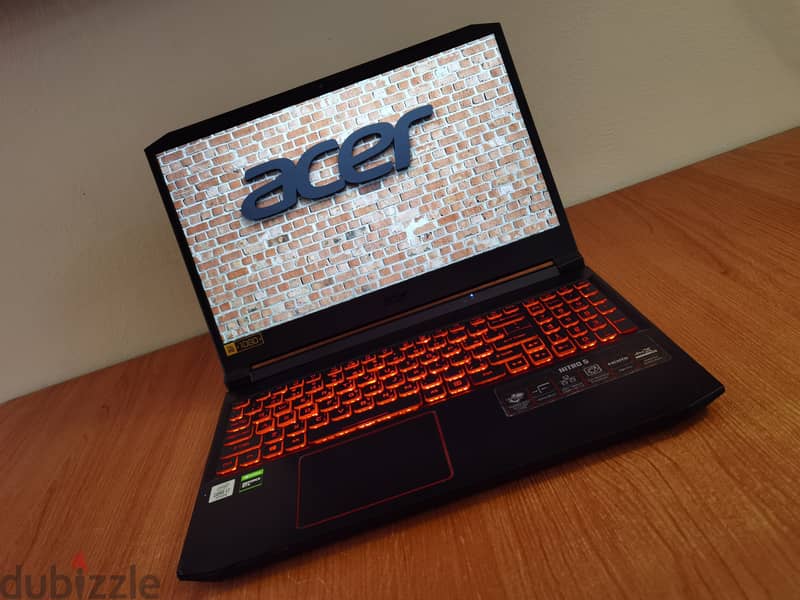 Acer nitro 5 Gtx 1650ti Gaming Laptop i7 10750h جيل عاشر 2