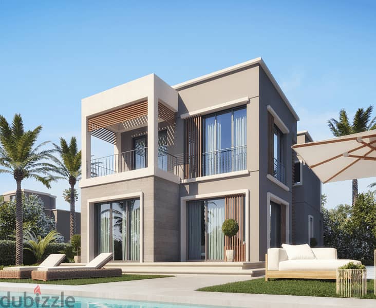 42% discount apartment for sale in Crown City Compound in front of Cairo Airport directly at the entrance of the Fifth Settlement near Nasr City 9