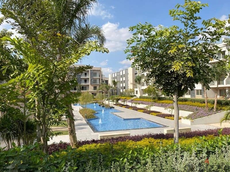 Apartment with garden, immediate receipt, for sale in “Galleria” Compound  “Moon Valley” Super Luxe finishing 4