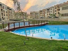 Apartment for sale in a garden, in installments, on Landscape, in the Saray Compound, extension of the Fifth Settlement