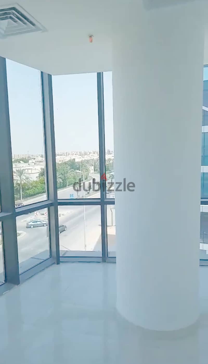 Clinic for rent, 86 square meters, on the front of Ritzy Mall, Sheikh Zayed 11