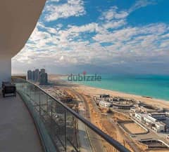 Apartment for sale 195 sqm ready to move and fully finished  in Downtown New Alamein - View El Alamein Towers