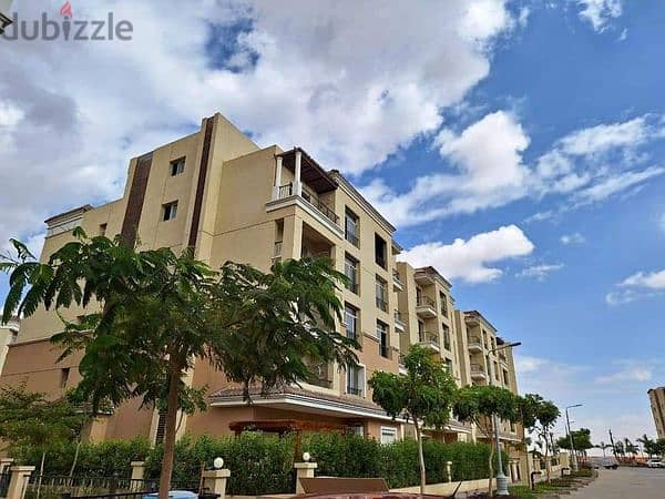 Garden apartment for sale, 4 rooms, with a view, in Sarai Compound, next to Madinaty and Al-Rehab, in the heart of New Cairo 6