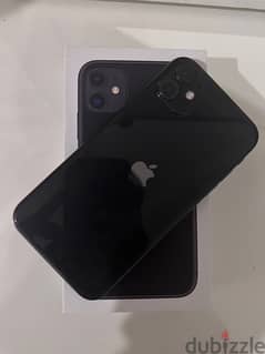 iphone 11 black like new 128 giga