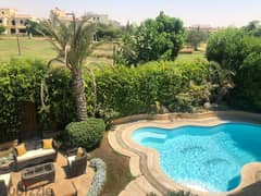 Villa for sale at a commercial price in Madinaty with a private swimming pool