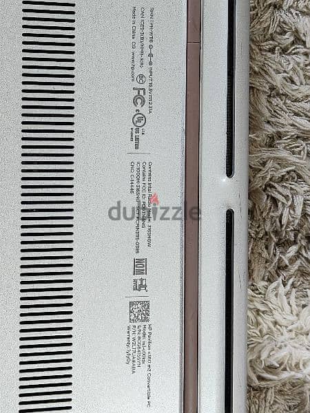 Coperchio Posteriore LCD Oro Per HP Pavilion X360 M3-U003dx M3-U103dx 856004-001