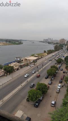 Apartment 135 meters with a view on the Nile for sale in Maadi Corniche, police buildings