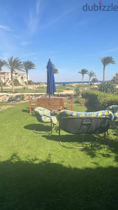 Receive now your  chalet finished with furniture , ground  with garden sea view and directly on the swimming pool in La Vista 1