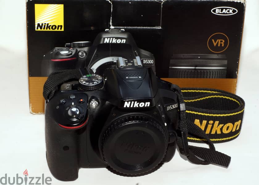 كاميرا Nikon d5300 الغنية عن التعريف ( بودى ) زيرو 1