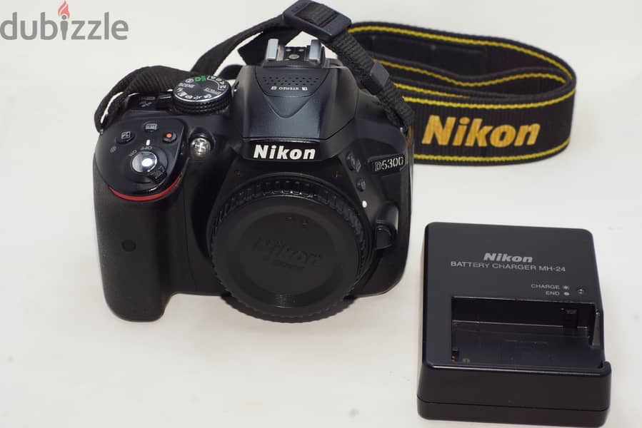 كاميرا Nikon d5300 الغنية عن التعريف ( بودى ) زيرو 6