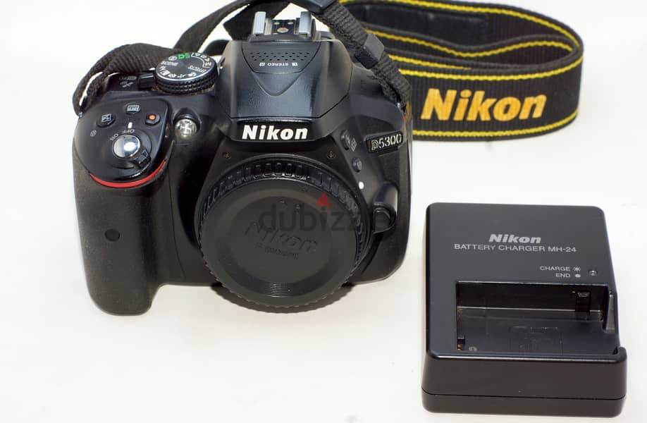 كاميرا Nikon d5300 الغنية عن التعريف ( بودى ) زيرو 7