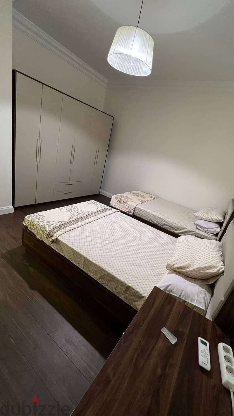 furnished 2 bedrooms apartment for rent in katameya plaza compound - sodic - near to waterway شقة 153م للايجار بكمبوند قطامية بلازا سوديك 10