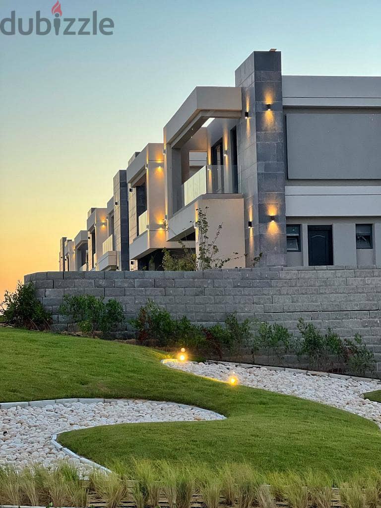 Chalet 150 meters with sea view, ultra finished, super luxury, immediate delivery in installments in La Vista Ras El Hekma, North Coast, with a 20% do 3