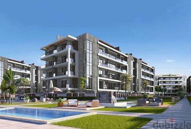 Apartment for sale in Patio ORO new cairo ready to move 120m + 20m Garden شقة للبيع استلام فورى فى الباتيو اورو 3
