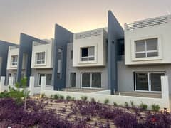 For sale, a distinctive townhouse  view landscaped, delivery  very soon, with  installments, at the lowest price in the market, in Hyde Park Compound