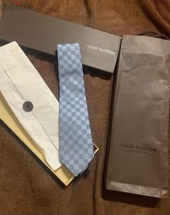 Louis Vuitton Damier Tie ( Cravat )
