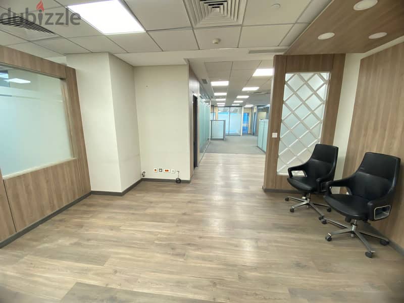 Office 600 meters for rent in New Cairo 1