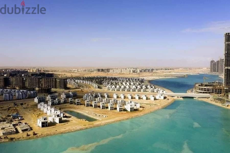 Chalet on the sea for sale in Mazarine Islands with a down payment of 600,000 in New Alamein City Edge 3
