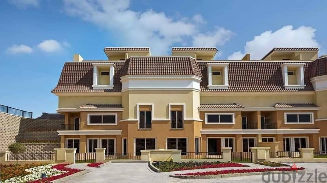 Villa for sale in Sarai Compound, directly on Suez Road, with the lowest down payment and the best payment plan 4