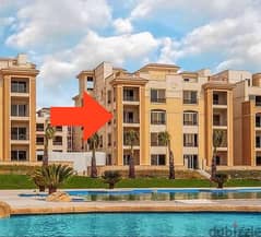 3-bedroom apartment for sale with a distinctive view in Stone Park Compound in the heart of the Fifth Settlement, minutes from the  AUC