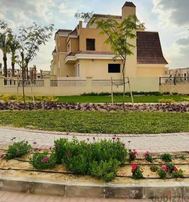 SVilla  5-room duplex villa for sale in the Fifth Settlement, Sarai Compound, next to Madinaty, minutes from the AUC ,with half the price 6