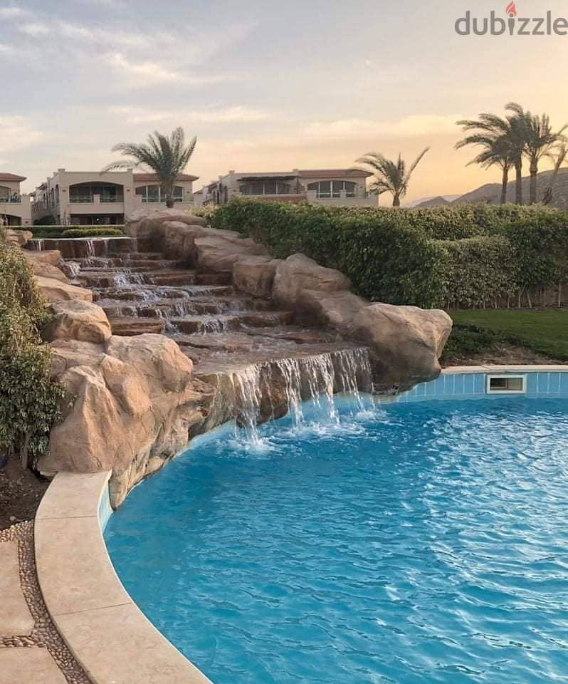 ready to move fully finished with full sea view, ground floor with garden chalet for sale in Ain Sokhna La Vista Gardens, with a 20% discount on cash 6