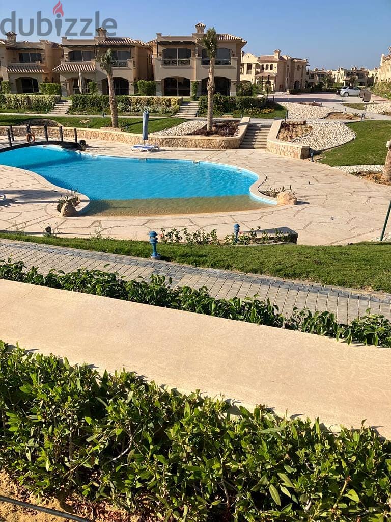 ready to move fully finished with full sea view, ground floor with garden chalet for sale in Ain Sokhna La Vista Gardens, with a 20% discount on cash 16