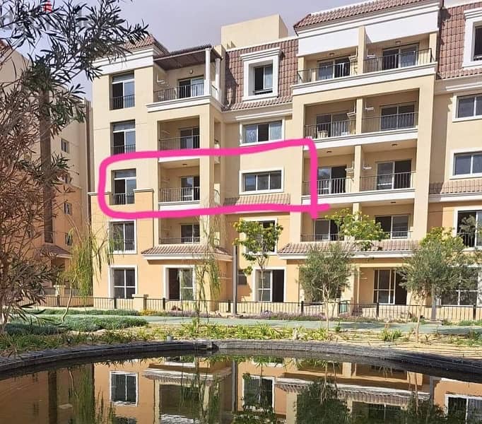 شقة 3غرف للبيع (بخصم 2 مليون) في كمبوند سراي القاهرة الجديدة بالتقسيط 3
