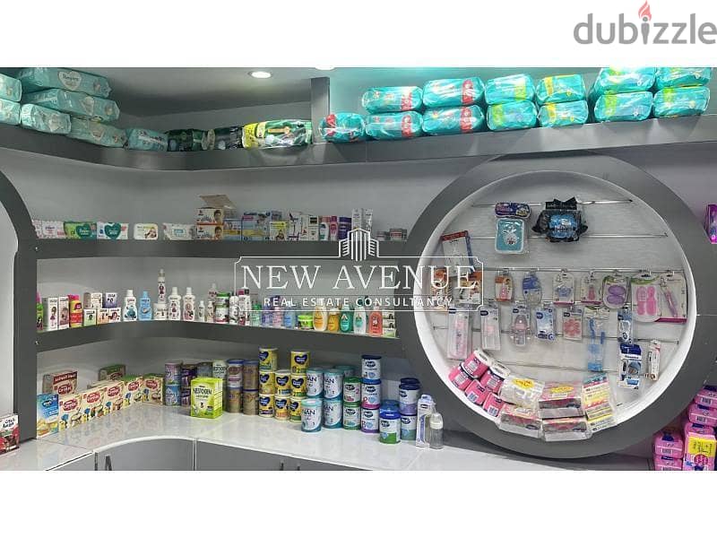 Fully Finished pharmacy & AC’s for sale at Maadi 3