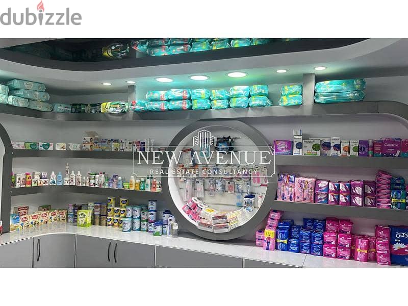 Fully Finished pharmacy & AC’s for sale at Maadi 4