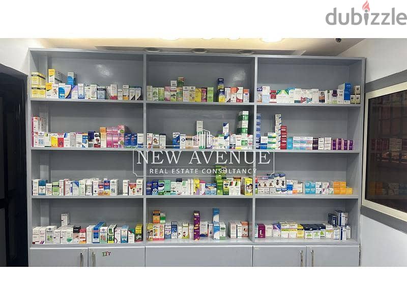 Fully Finished pharmacy & AC’s for sale at Maadi 6