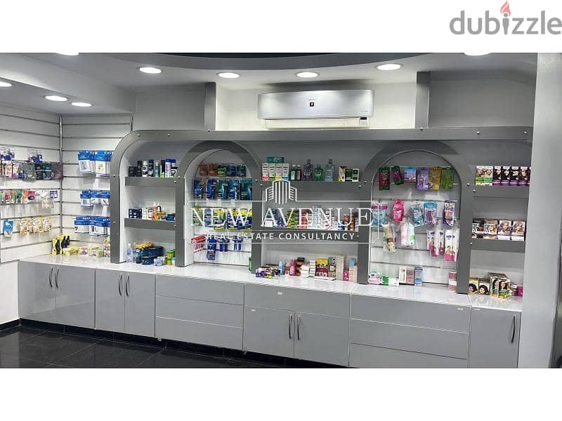 Fully Finished pharmacy & AC’s for sale at Maadi 7