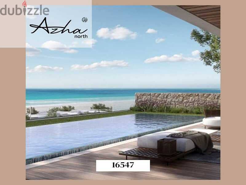 AZHA Standalone finished villa for sale in Azha, North Coast, directly on the sea, Ultra Super Lux, with air conditioners 9