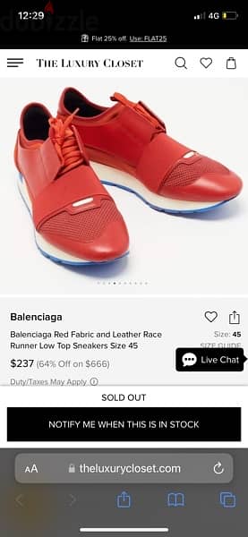 Authentic balenciaga race runner  size 42 ( 27.5 CM ) fits 43 10