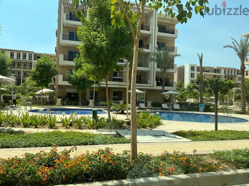 Two-room apartment for sale in Taj City Compound, 115 sqm, first floor, at a price of 7 million in installments and an excellent discount when the dow 16
