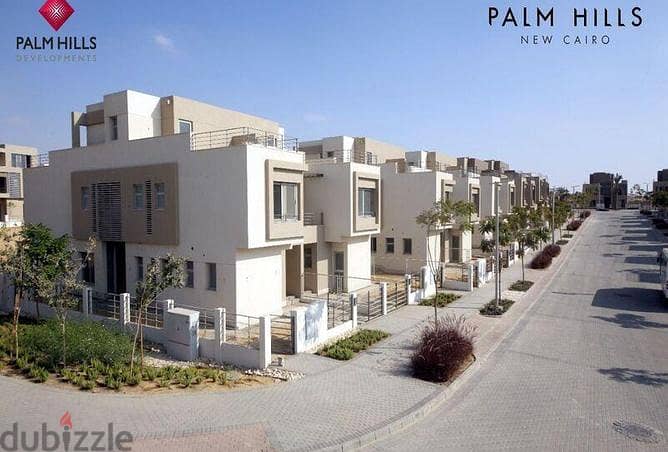 Standalone villa 295m with installments over 8y in Palm Hills New Cairo فيلا مستقلة للبيع 295م باقساط 8 سنين بالم هيلز التجمع الخامس 5