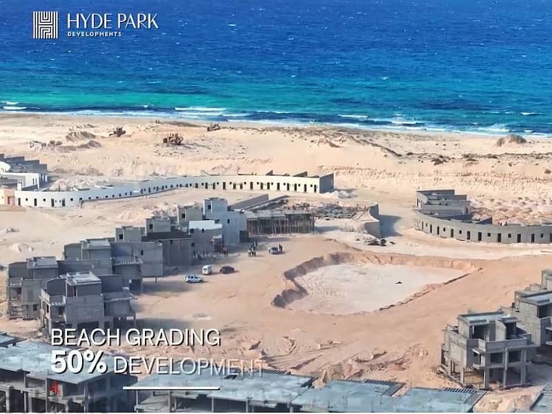 Chalet in Hyde Park Ras El-Hekma Fully Finished with 5% Down Payment+ installments 1