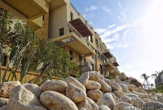Apartment 163m with 10% dp installments over 8y in Stone Park Katameya New Cairo شقة للبيع 163م اقساط 8 سنين في ستون بارك قطامية التجمع الخامس 1