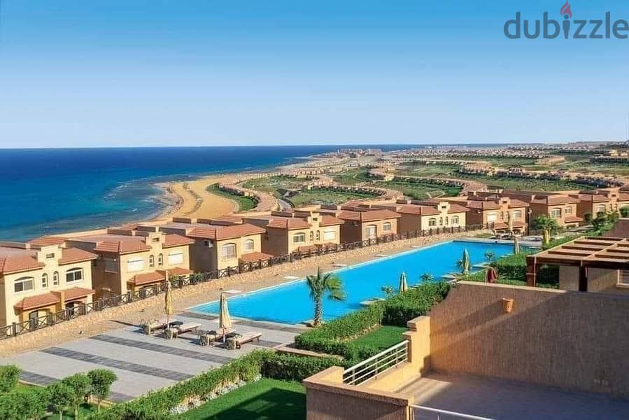 Twin House in a great location, sea view, panoramic view of the lagoon and the sea in Telal Sokhna 1