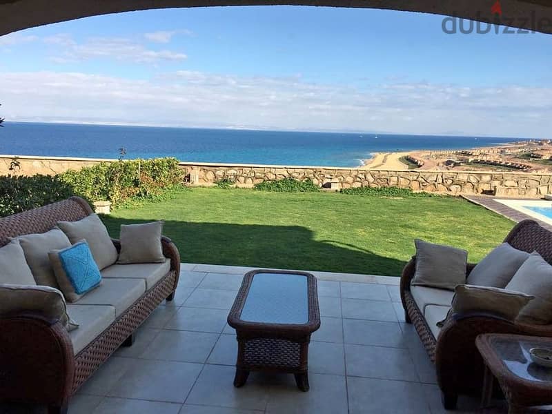 Twin House in a great location, sea view, panoramic view of the lagoon and the sea in Telal Sokhna 2
