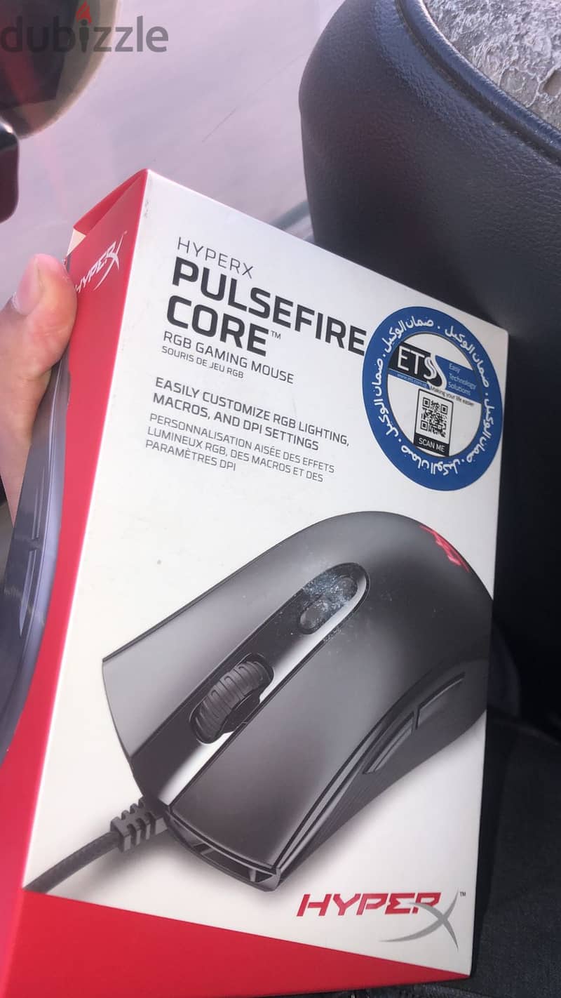 HyperX Pulsefire core gaming mouse 2