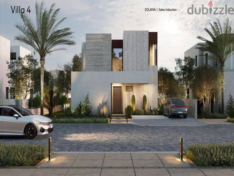 Fully finished, ultra super luxury villa for sale in 7-year installments in Solana Compound, Sheikh Zayed - Ora Company 1