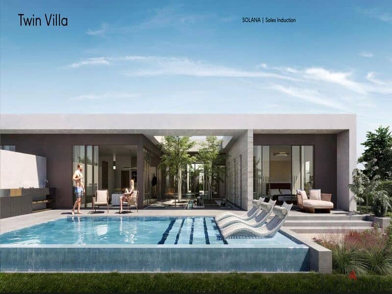 Fully finished, ultra super luxury villa for sale in 7-year installments in Solana Compound, Sheikh Zayed - Ora Company 13