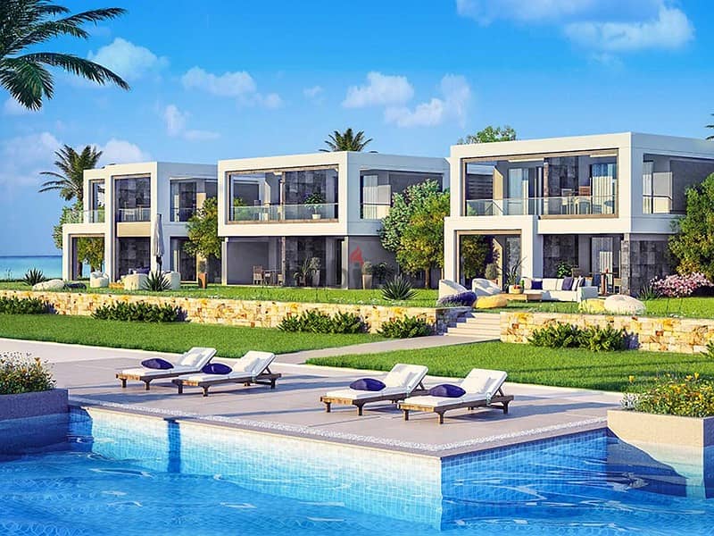 With only 10% down payment, book at La Vista Ras El Hekma Lunch Live view of the lagoon Equal installments over the longest payment plan 13