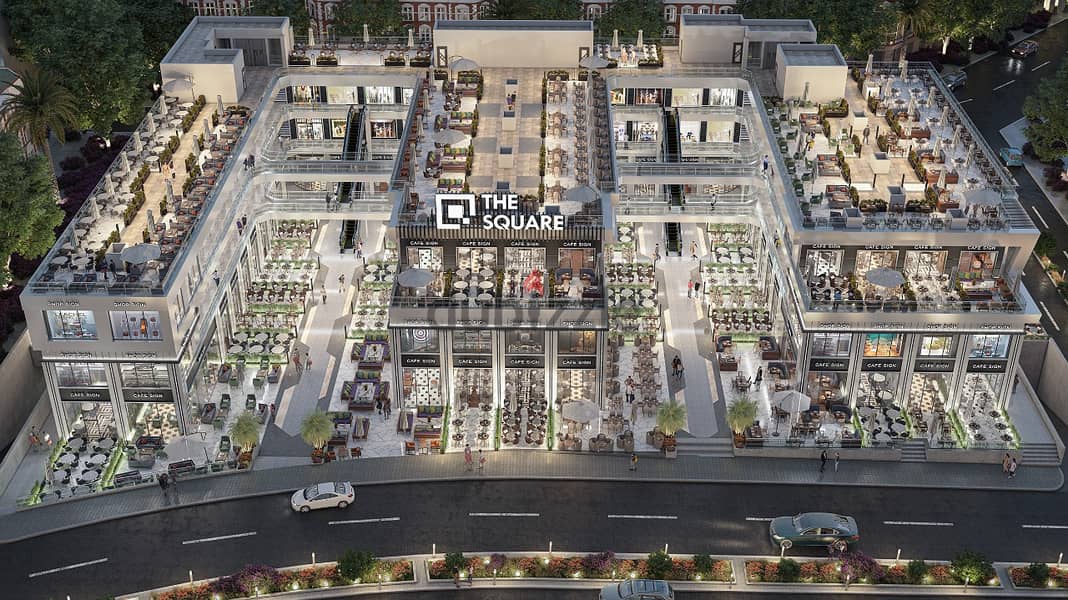 Catch the opportunity and benefit from the down payment discount and extend a sufficient payment period for sale in the largest malls in Shorouk City 6